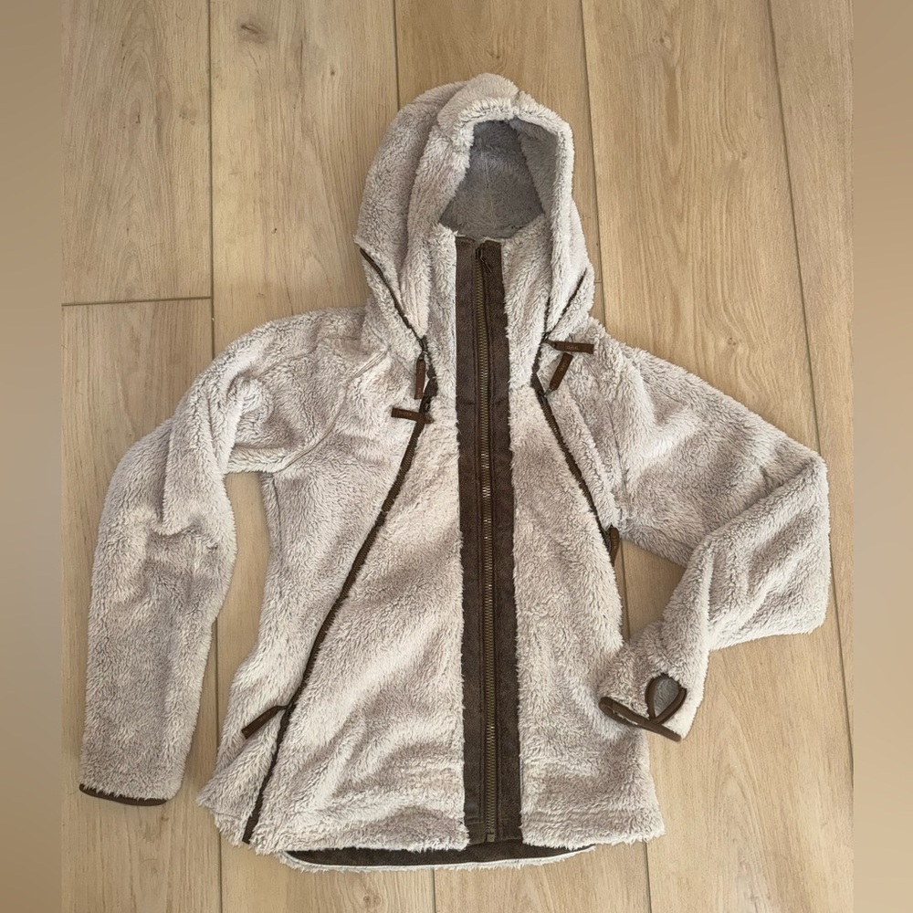 Cozy Cream Hooded Jacket